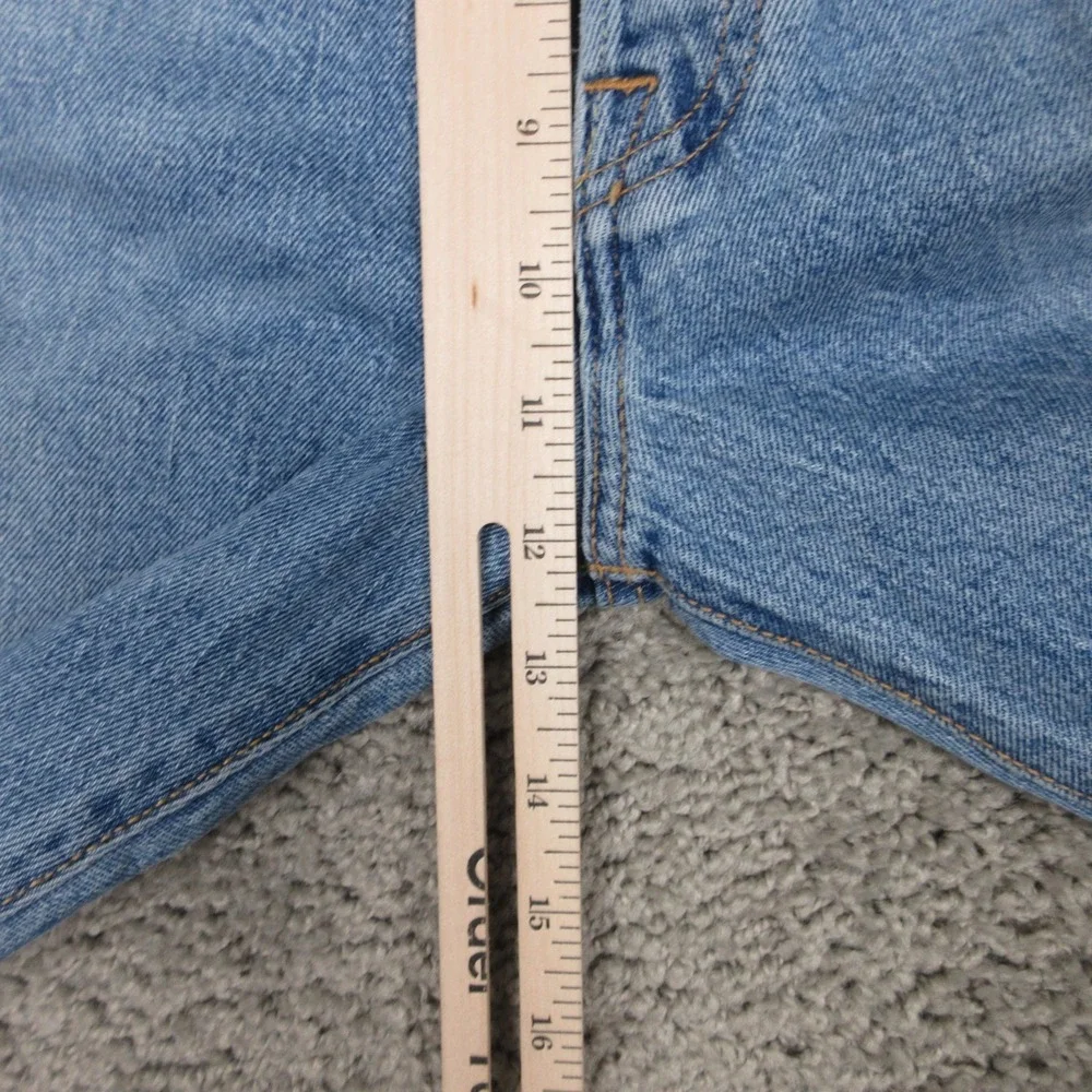 Levis Jeans Mens 38x32 Blue 501 Button Fly Original Straight Faded Denim‎ Pants